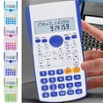 thumbnail image 1 of Limited Time OfferScientific Calculator, Battery Powered, Lcd Display, Math Algebra Geometry Trigonometry, Heavy Duty Plastic, for Dorm Room, Solve Equations, Educational Tools, Vsgery, 1 of 8