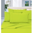 thumbnail image 1 of Limited Time Wrinkle-Free 4-Piece Bed Sheet Set, Deep Pocket up to 16 inch, Full Lime, 1 of 3