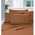 thumbnail image 1 of Limited Time Wrinkle-Free 4-Piece Bed Sheet Set, Deep Pocket up to 16 inch, Queen Mocha Chocolate, 1 of 3