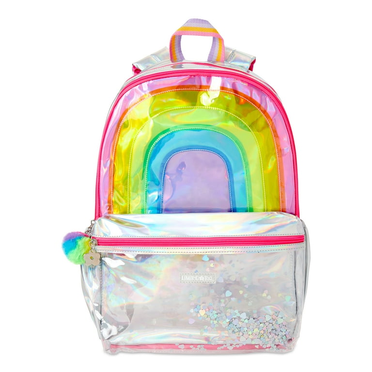 Limited Too Clear Rainbow Backpack Walmart