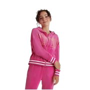 Limited Too Girls Velour Jacket in Pink Size XL 16/18