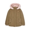 thumbnail image 1 of Limited Too Girls Anorak Jacket with Faux Sherpa Fleece Lining and Faux Fur Hood, Sizes 7-16, 1 of 3