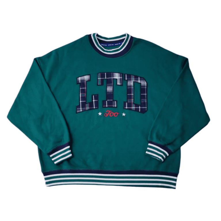 リトルトゥース　PARLORS スウェット Limited Too Girls Crewneck Sweatshirt (Green, Small 7/8