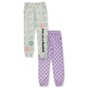 Limited Too Girls Fleece Joggers, 2-Pack, Sizes 4-12