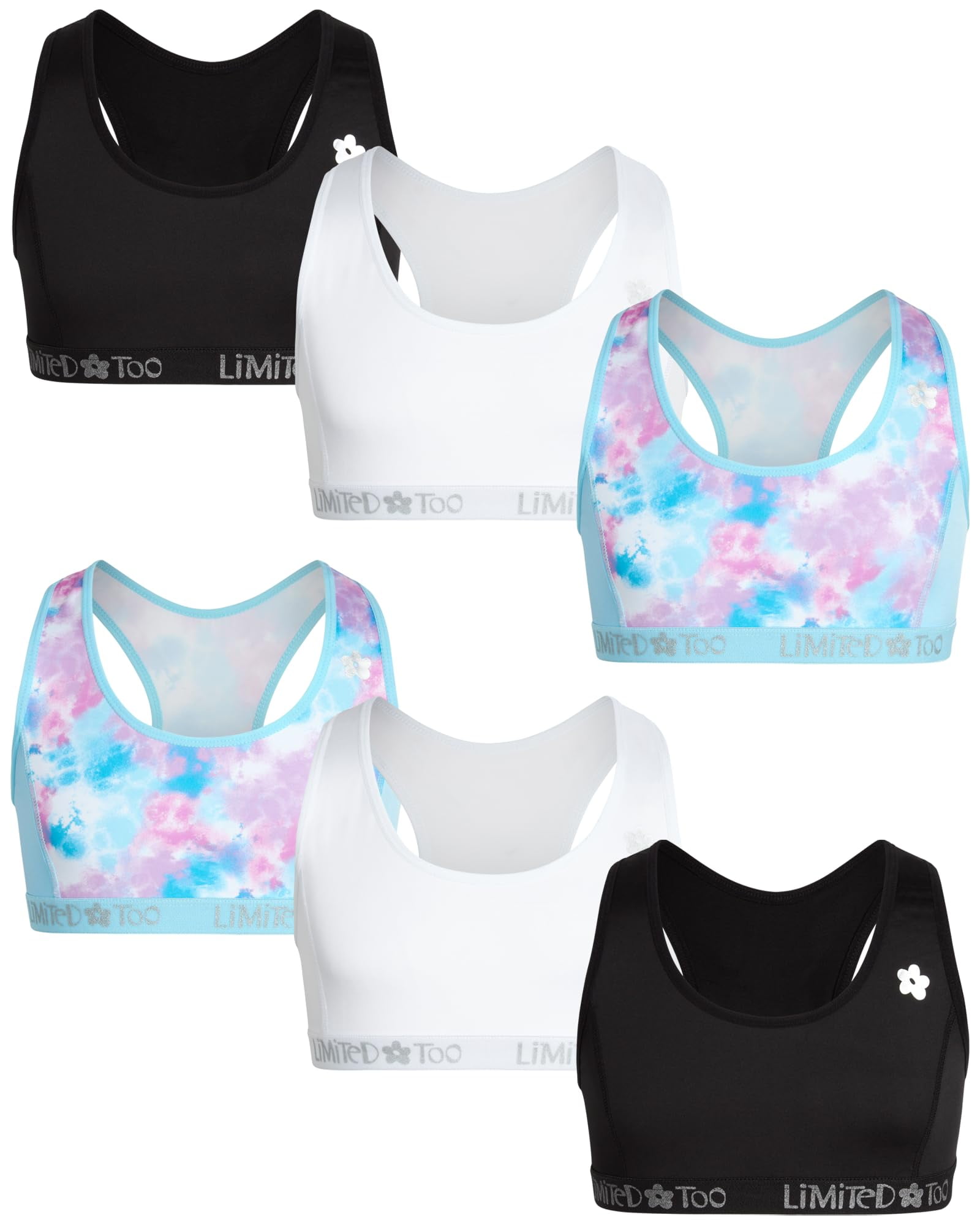  Soffe Girls' Sports Bra White SML : Clothing, Shoes & Jewelry