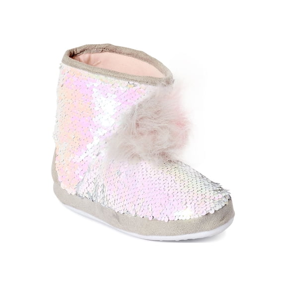 Limited Too Sequin Girl's Slipper Bootie (Little Girl & Big Girl)