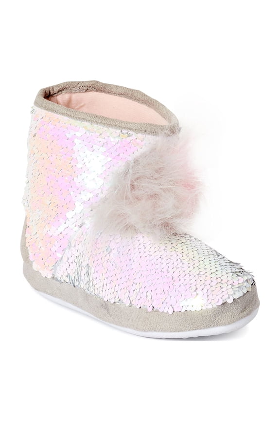 Sequin Girl's Slipper Bootie (Little Girl & Big Girl)