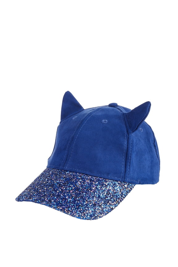 Suede Critter Ear Baseball Cap