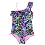 Limited Too Toddle Girls 1 Pc Ombre Cheetah Swimsuit, Sizes 2T-4T