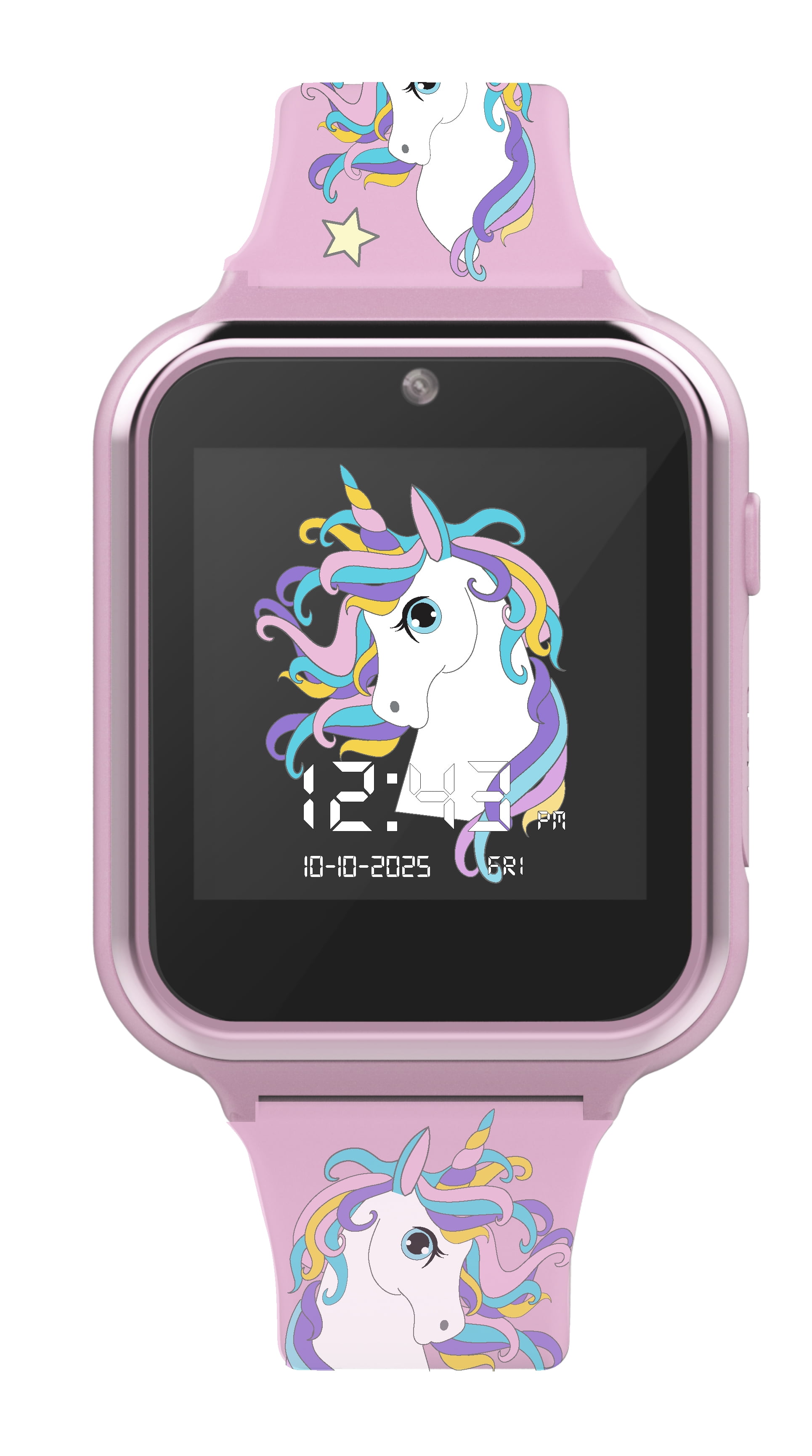 Limited Too iTime Smartwatch with Pink and Black Stripe