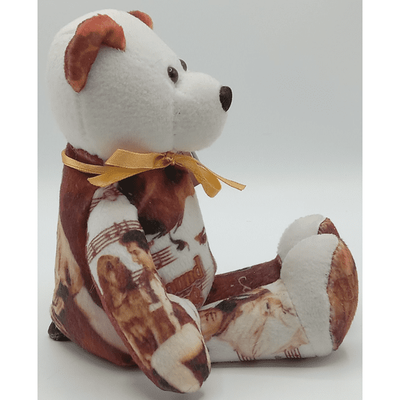 Limited Treasures Elvis Presley Hound Dog Beanie Bear 9" Plush 2004 (NO HANG TAG)(BONUS 1 FUN CHOPS)