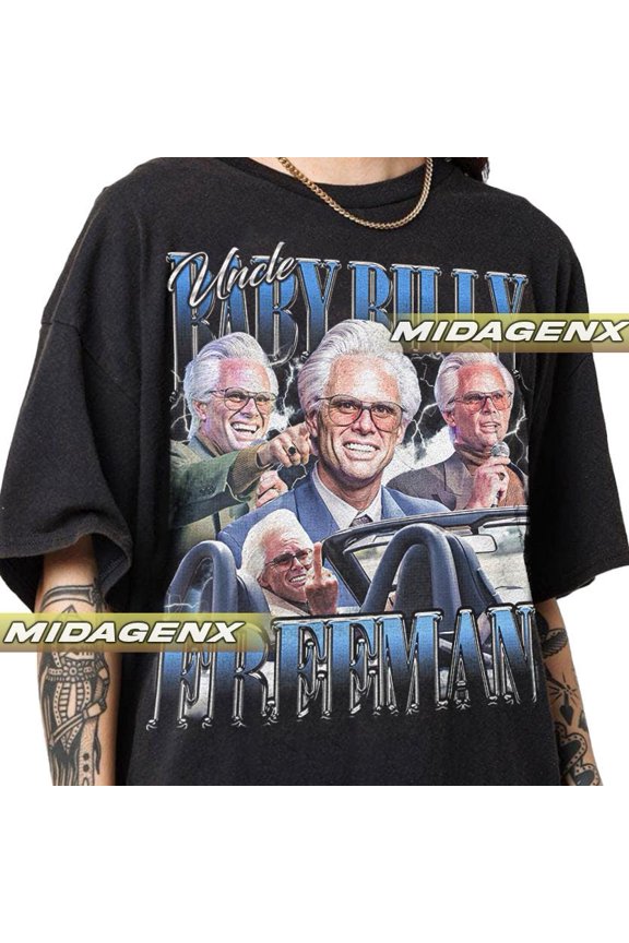 Limited Uncle Baby Billy Vintage T-Shirt, Gift For Women and Man Unisex T-Shirt UB51
