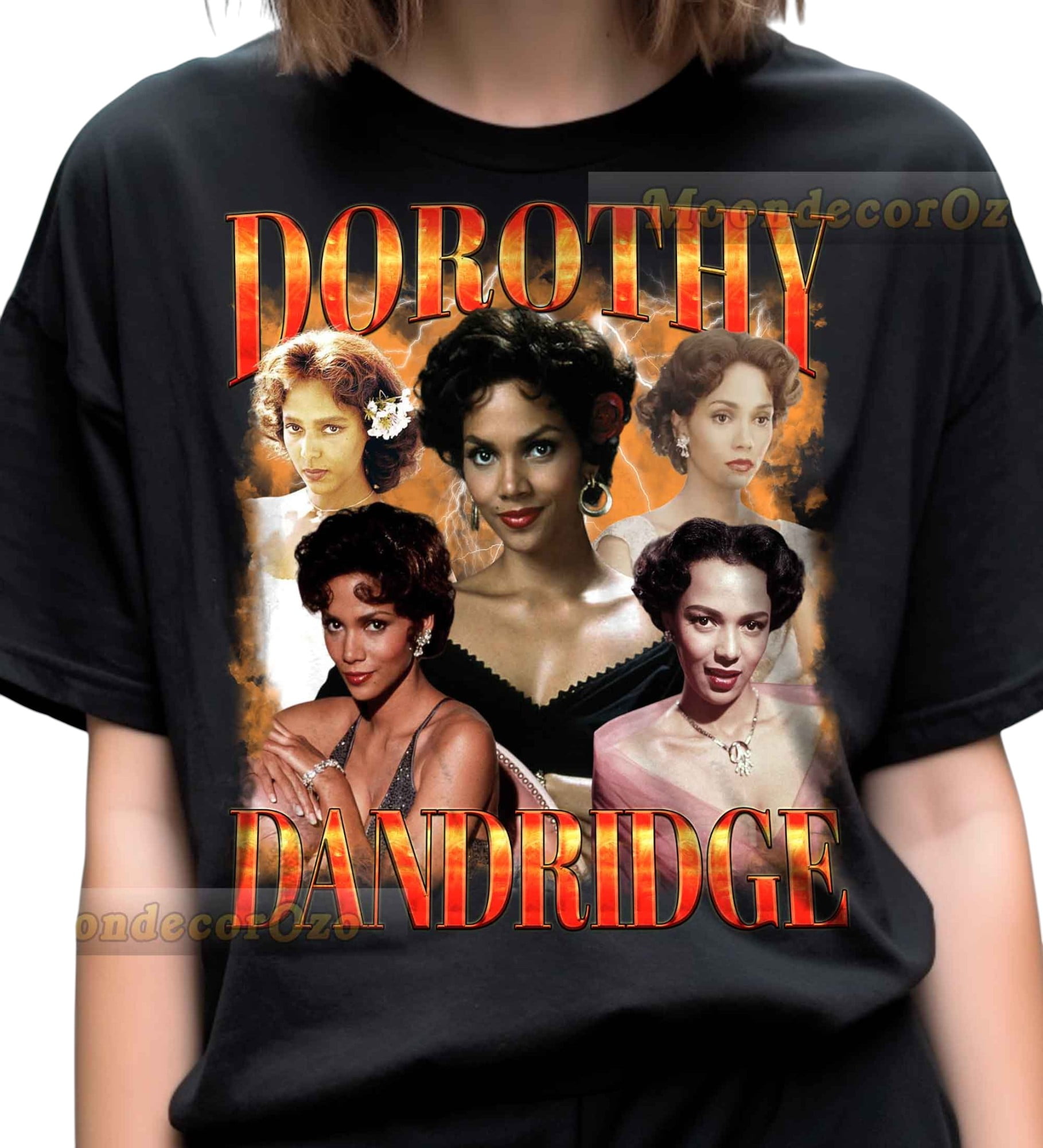 Limited Vintage Dorothy Dandridge Tshirt, Rock Style Bootleg Tee ...