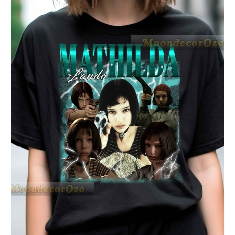 Limited Vintage Mathilda Tshirt Mathilda Hoodie Mathilda Sweatshirt Mathilda Rock Style Bootleg Tee