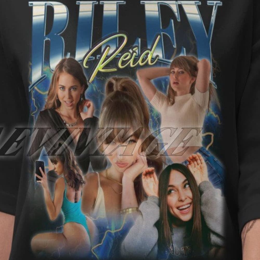 Limited Vintage Riley Reid Tshirt, Riley Reid Homage Tshirt, Riley Reid ...