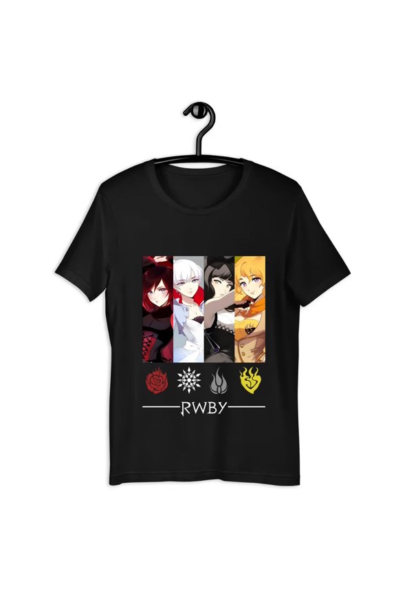Limited edition Rwby Ruby Weiss Blake Yang Anime Graphic T-Shirt-TH43421