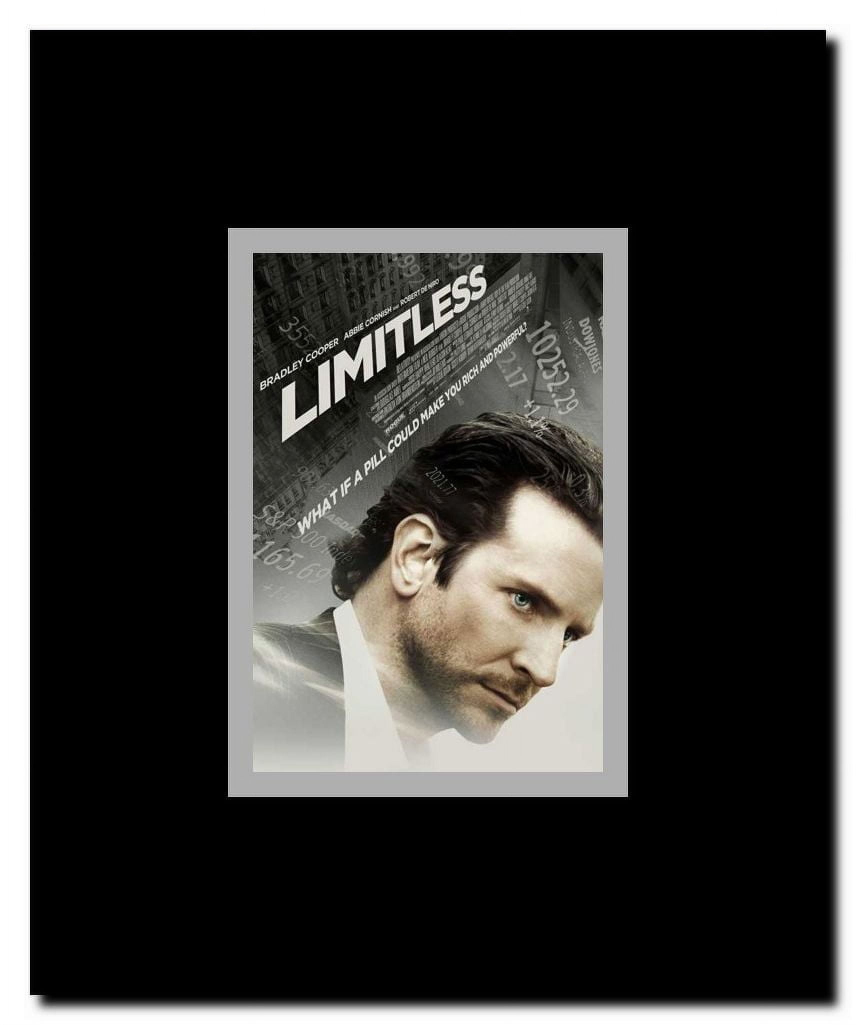 Limitless Framed Movie Poster
