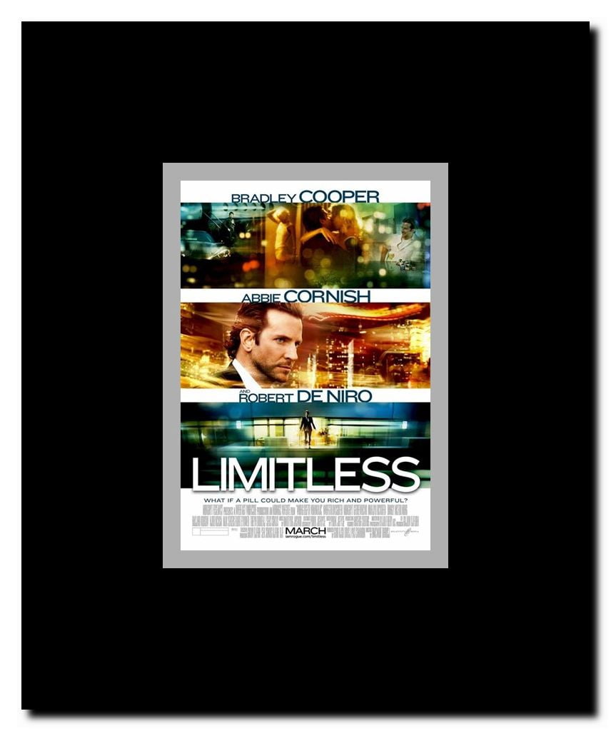 Limitless Framed Movie Poster