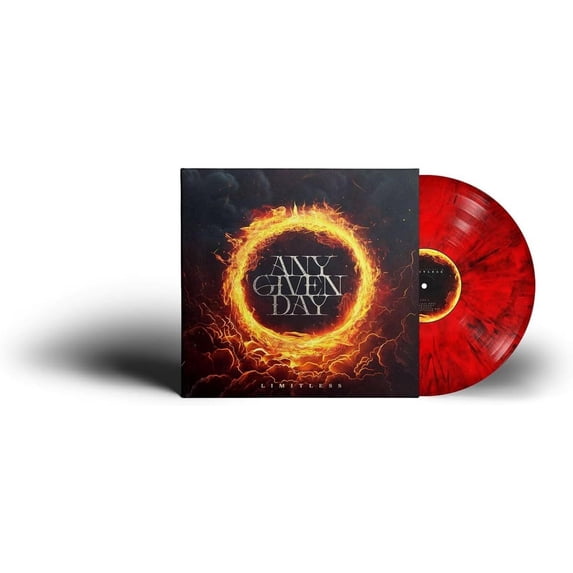 Any Given Day - Limitless - Red & Black Marble Vinyl - Music & Performance