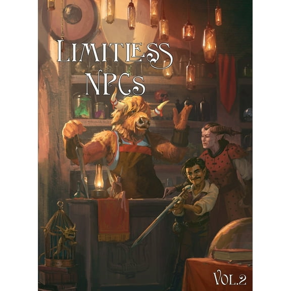 Limitless Non Player Characters vol. 2, (Hardcover)