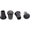 Limmint Shock Absorbing Rubber Trekking Pole Tips, Replacement