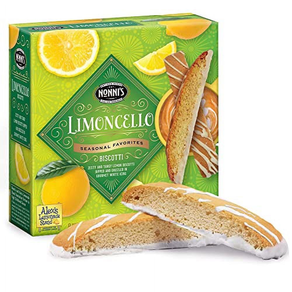 Limoncello Biscotti Italian Cookies Zesty Lemon Cookies Biscotti