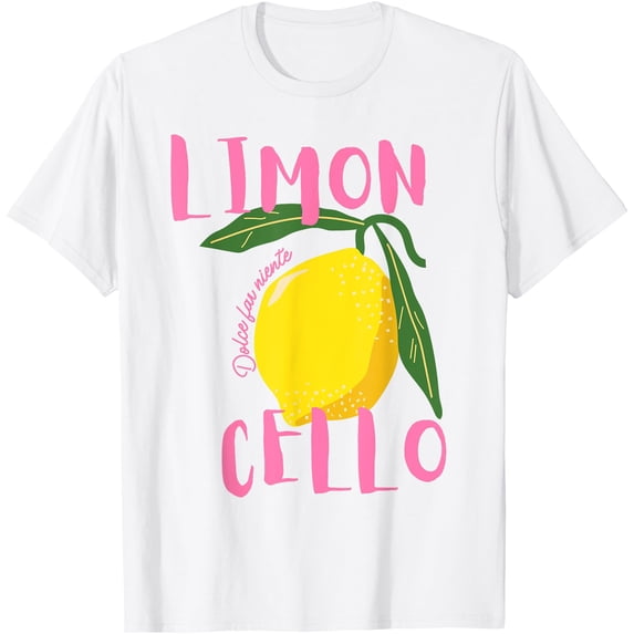 Limoncello Dolce Far Niente Italian Lemon T-Shirt - Walmart.com
