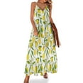 thumbnail image 1 of Limoncello, Lemon Vine Sleeveless Dress Dresses Women Summer Women's Summer Clothing, 1 of 9