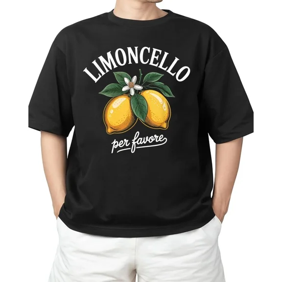 Limoncello Per Favore Italian Lemon Lover Design For Adult S-4XL T-Shirt