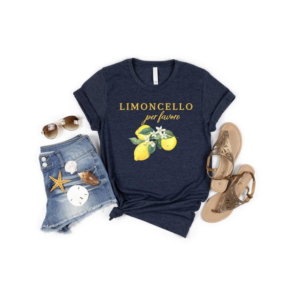 Limoncello Shirt: Amalfi Coast Italian Lemon Tee, F6565 All Size S-5Xl