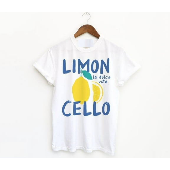 Limoncello Shirt, Lemon Shirt, Amalfi Coast, Italy TShirt, Vacation T-Shirt, Preppy Shirt, Lemons Tee,