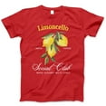 thumbnail image 1 of Limoncello Social Club T-Shirt – Limited Edition Capri-Inspired Lemon Design, Elegant Italian Summer Tee for Foodies, Cocktail Lovers, and Mediterranean Fashion Fans, 1 of 7