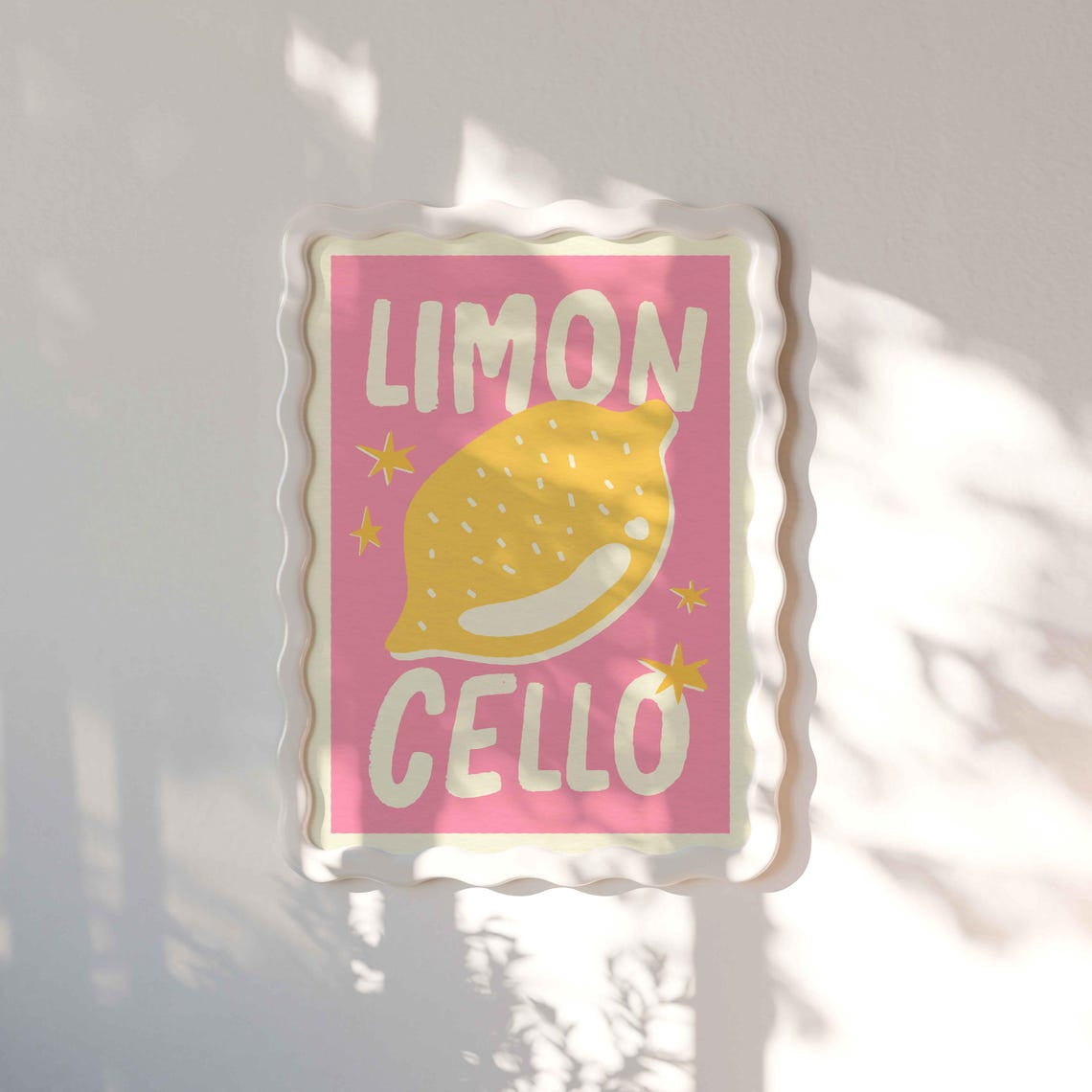 Limoncello Trendy And Summer Wall Art Print, Kitchen, Gallery Wall And ...