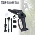 thumbnail image 1 of Limorve 1 Set High Branch Saw,2x1500mAh Rechargeable High Power Motor Detachable Telescopic Pole Tree Pruning Portable Cordless Electric Pole Chainsaw Garden Equipment-US Plug, 1 of 15