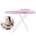 thumbnail image 1 of Limorve 36 inch foldable desktop ironing board with tippers, full iron frame non-slip feet for faster ironing - purple, 1 of 10