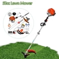 thumbnail image 1 of Limorve 52CC Gas Weed Trimmer, 5 in 1 Lawn Mower, Cordless Hedge Trimmer, 2-Stroke Brush Cutter, Handheld Chainsaw Hedge Pruner-Orange, 1 of 10