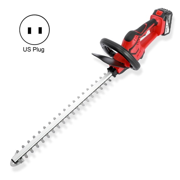 Limorve Hedge Trimmer,Hedge Trimmer Dual Action Blade Effortless Cutting Copper Motor Brushless 36V Battery Powered Cordless Hedge Trimmer for Trees Branches Shrubs