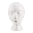 thumbnail image 1 of Limorve Mannequin Head,Foam Mannequin Useful Sturdy PE Foam Mannequin Wig Head Wig Holder, 1 of 8