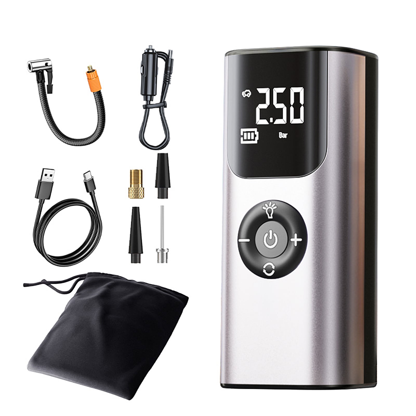 Limorve Tire Inflator,Tire Inflator Portable Air Compressor 4000mAh