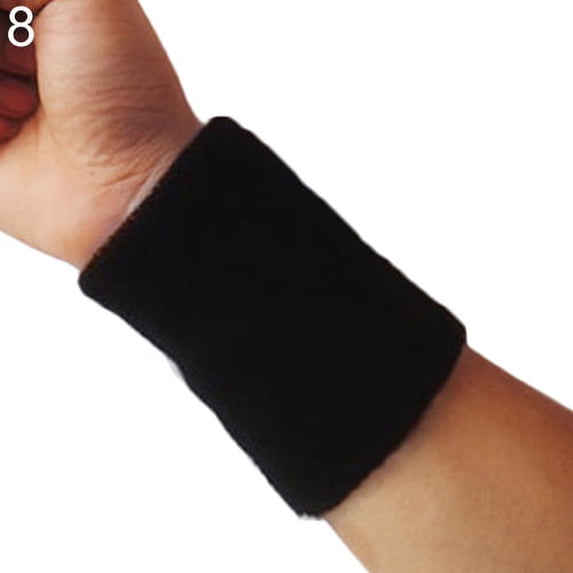 Limorve Wristband,1x Sports Wrist Sweatband Tennis Squash Badminton GYM Basketball Wristband Gift