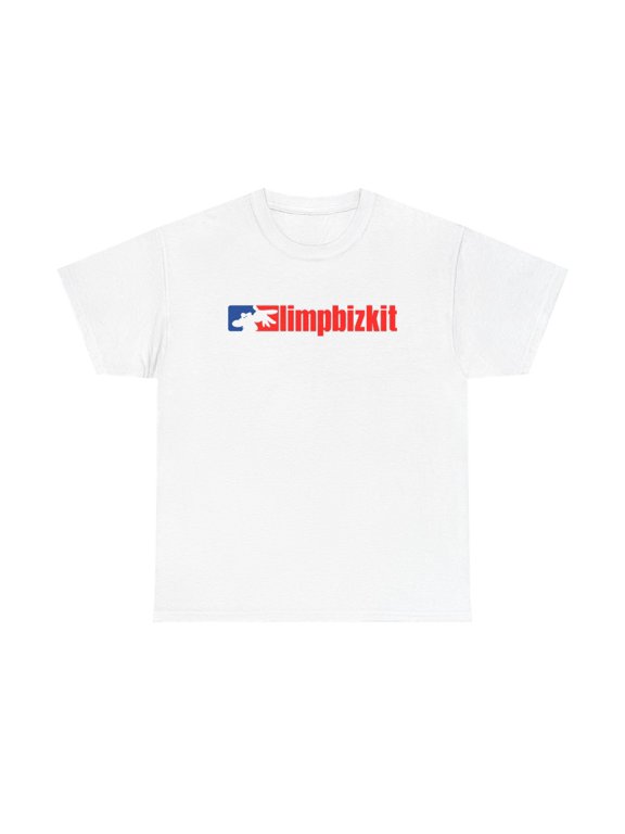 Limp Bizkit Nu Metal Rap Rock T Shirt Black White Nostalgia Cotton Tee - White / XL