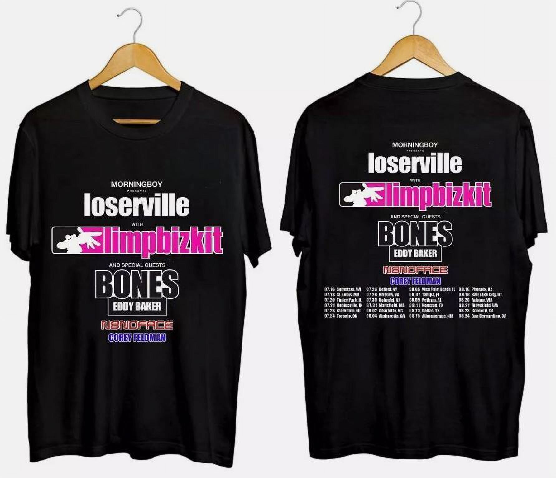 Limp Bizkit 2024 Loserville Tour Shirt, Limp Bizkit Band Shirt