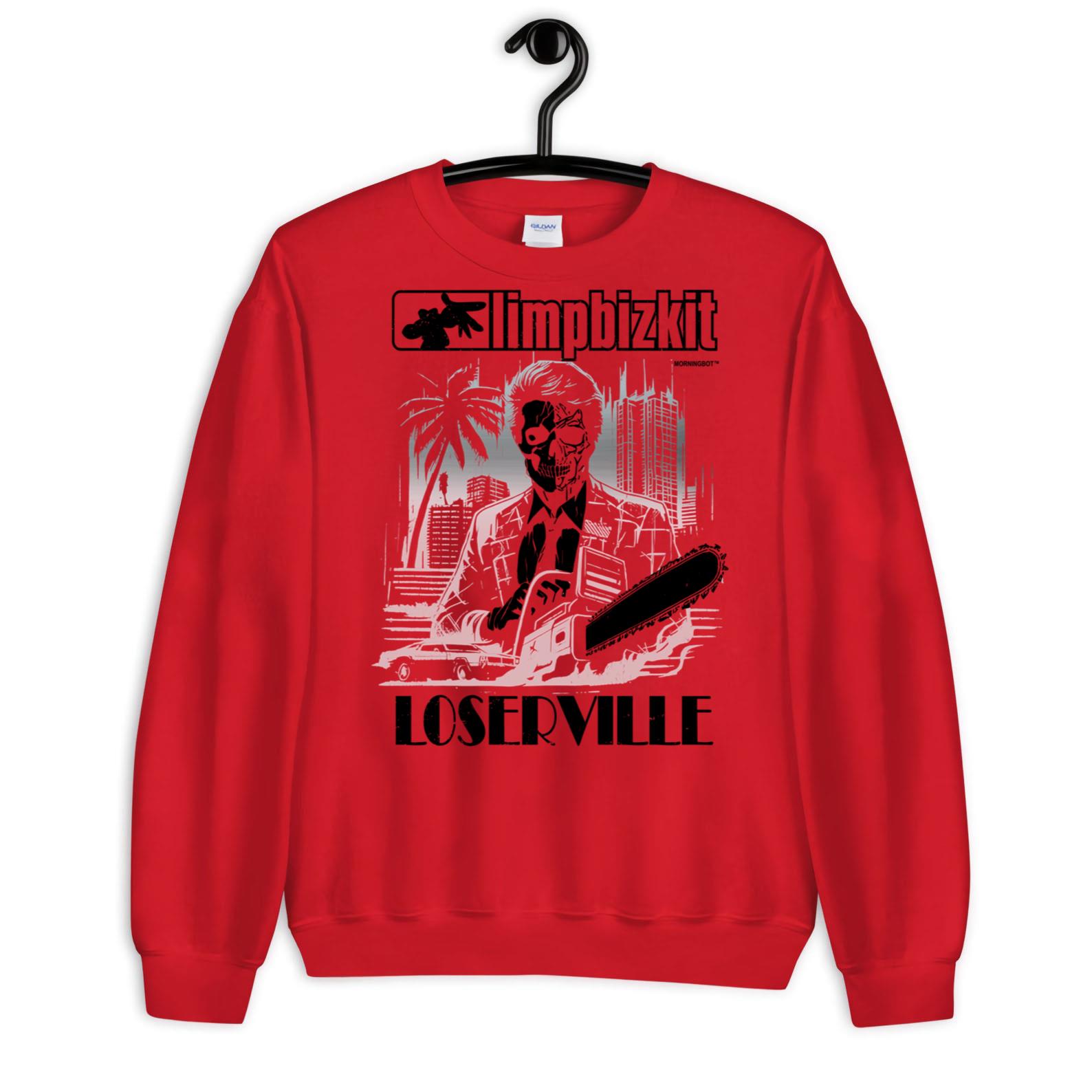 Limp Bizkit LOSERVILLE 2024 Chainsaw Zombie Tour Shirt Never Worn! S5XL