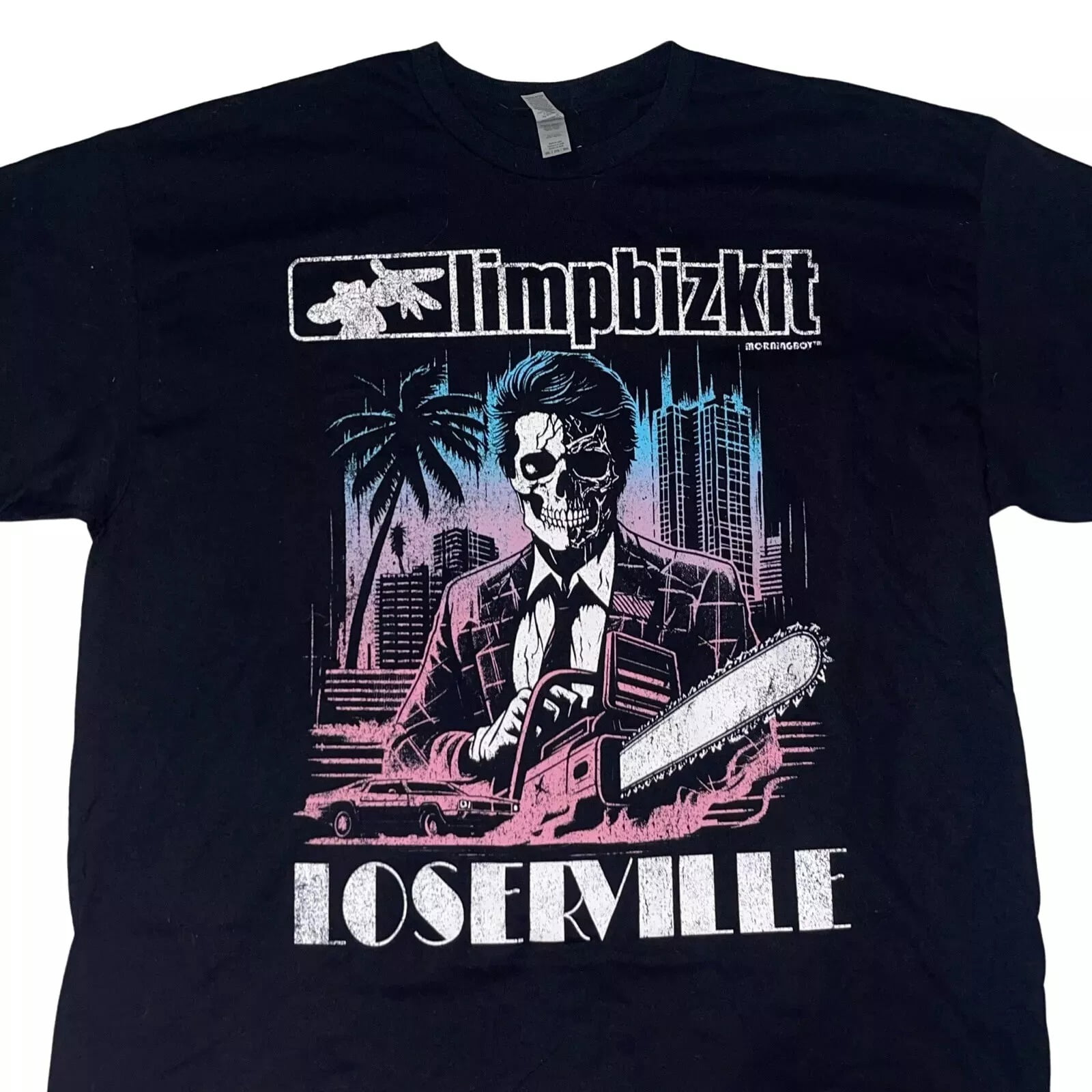 Limp Bizkit LOSERVILLE 2024 Chainsaw Zombie Tour Shirt New S-5XL ...
