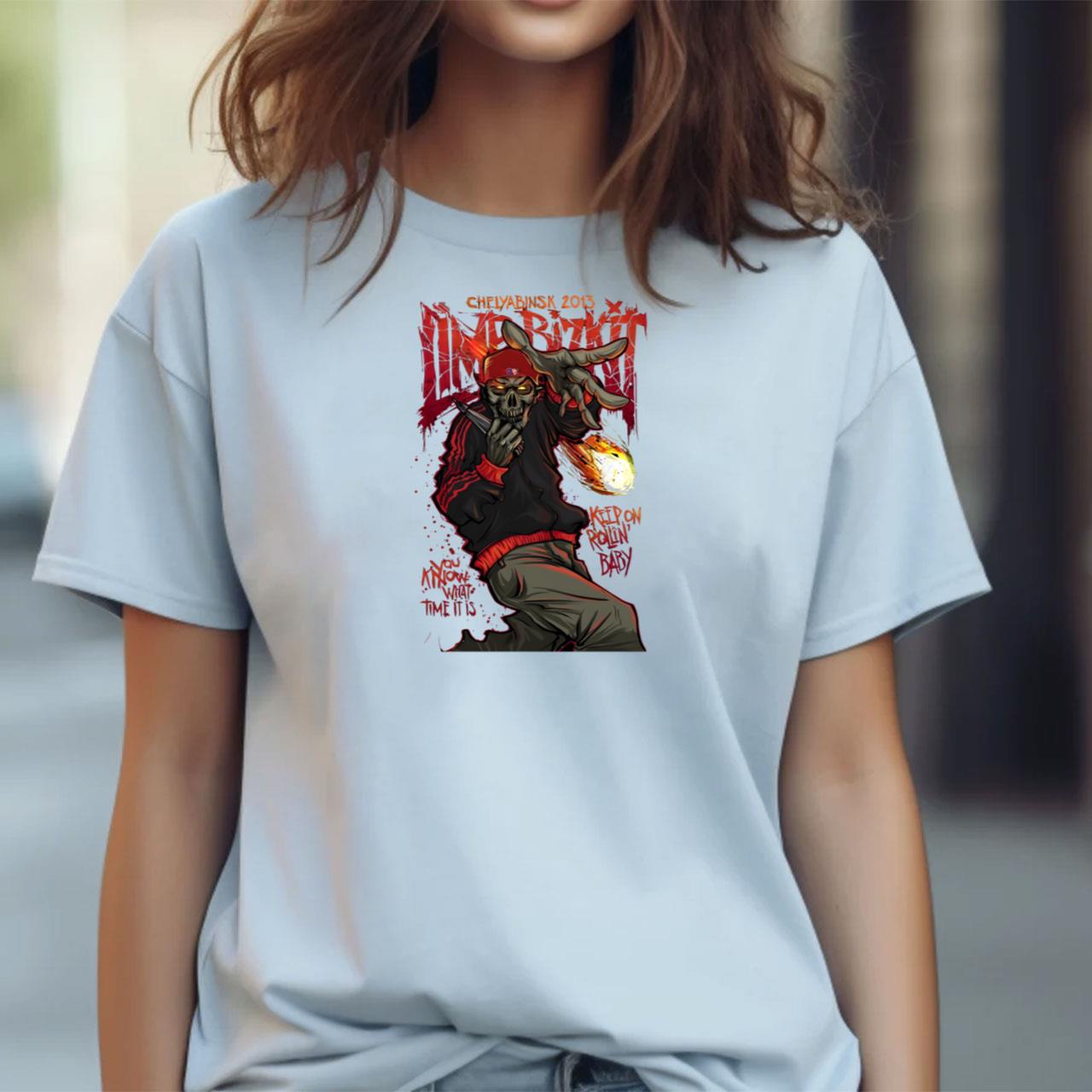 T-shirt Limp Bizkit Tour 2000 - Noir, Coton, Unisexe, Tailles S à 5XL, Neuf