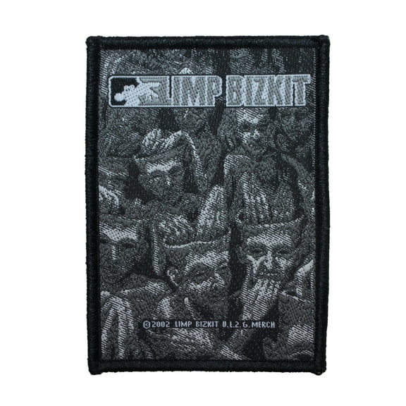 Limp Bizkit New Old Songs Cover Art Patch Hip Hop Remix Woven Sew On Applique