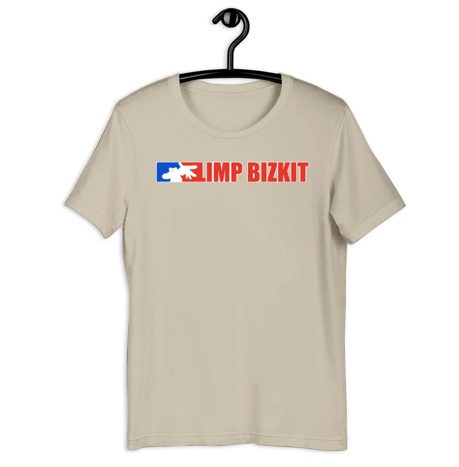 T-shirt Limp Bizkit Tour Jaune - Manches Courtes - Tailles S à 2XL - Neuf Avec étiquettes