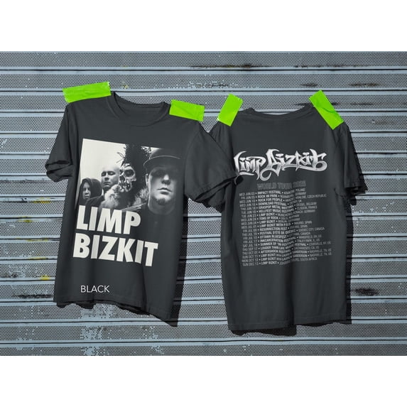 Limp Bizkit World Tour 2026 T-Shirt, Rock Concert Shirt Fan Gift