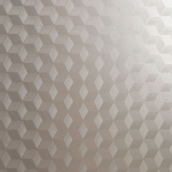 Limpid Rhombus - Self-Adhesive Embossed Window Film Home Decor(Roll)