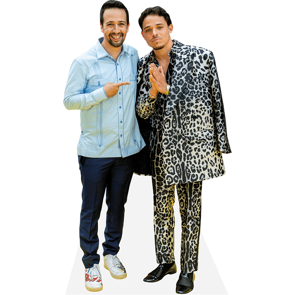 Lin-Manuel Miranda And Anthony Ramos (Duo) Mini Celebrity Cutout